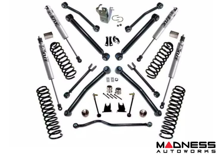 Jeep Wrangler JK Lift Kit - Superlift - Reflex Control Arms & Fox Shocks - `07-`18